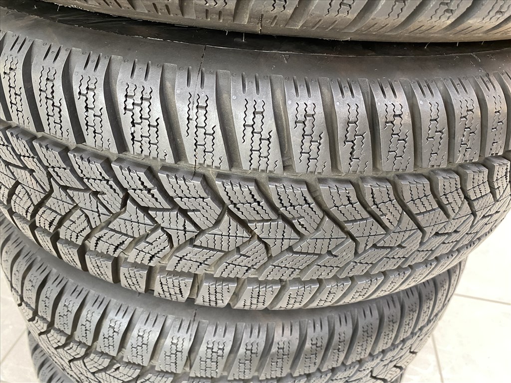 (3253) Skoda 16 gyári alufelni felni, 5x112, 215/60 téli gumi, Superb 6. kép