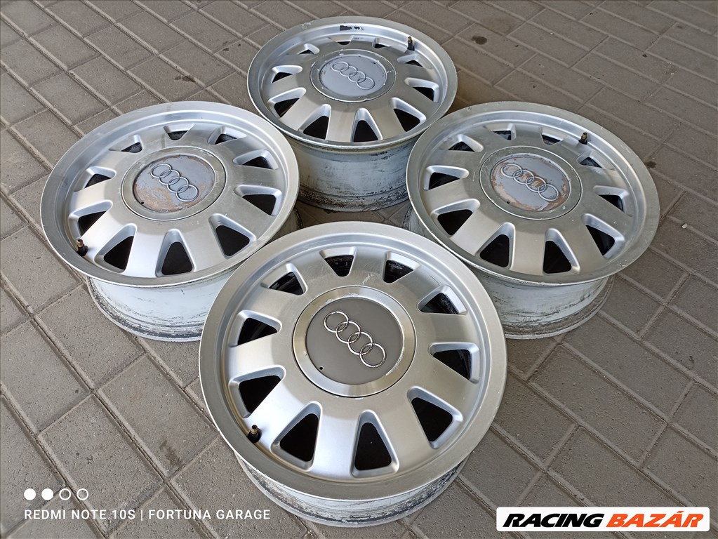  5x112 15" Audi A4 (8D0) használt alufelni garnitúra 2. kép