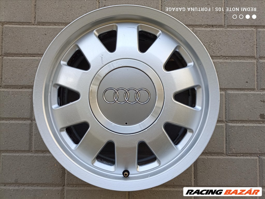 5x112 15" Audi A4 (8D0) használt alufelni garnitúra 5. kép