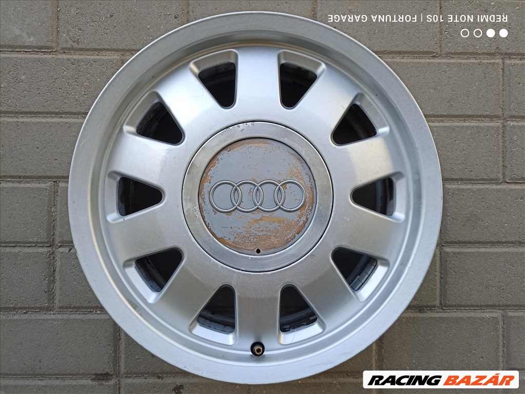  5x112 15" Audi A4 (8D0) használt alufelni garnitúra 6. kép