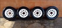 SUZUKI VITARA 15" LEMEZFELNI NÈGYÈVSZAKOS 205/70R15C GUMIVAL OLCSÒN!!!
