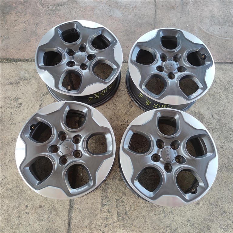 5x110 16 Gyári Jeep polír alufelni Nyomásmérővel 115000ft a 4db/62/ 5. kép