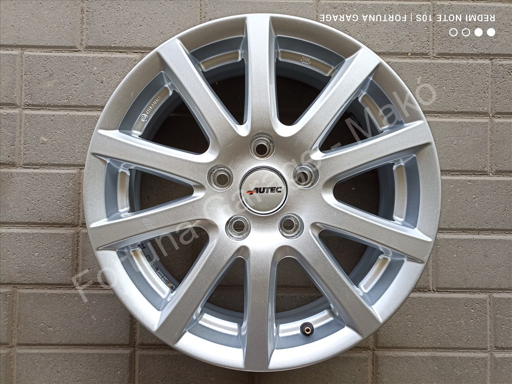 5x112 16" Autec Scandic újszerű alufelni garnitúra 3. kép