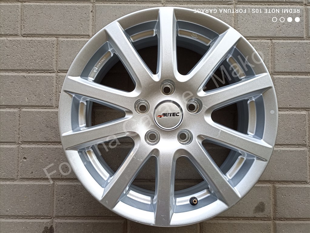 5x112 16" Autec Scandic újszerű alufelni garnitúra 4. kép