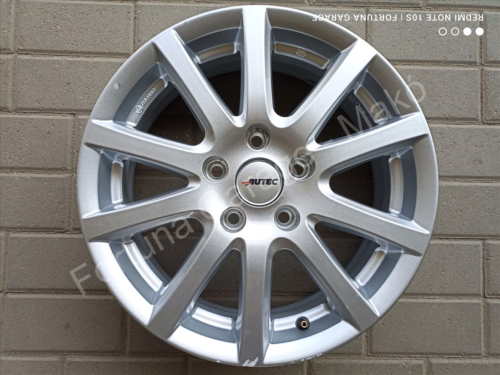 5x112 16" Autec Scandic újszerű alufelni garnitúra 5. kép