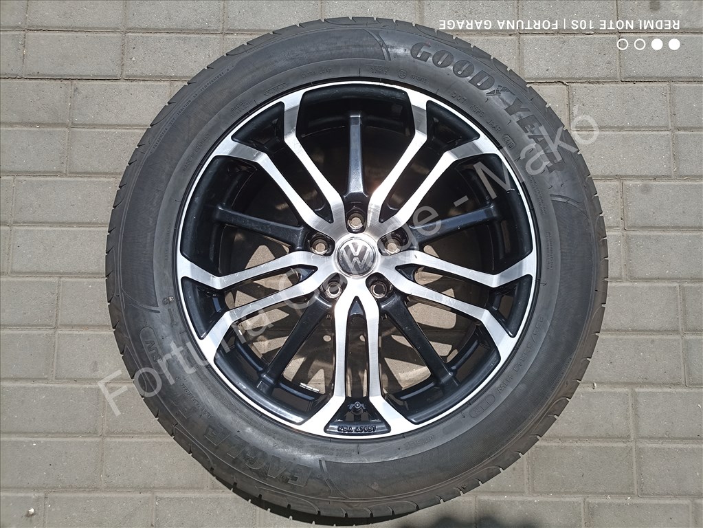 5x120 19" Volkswagen (Brock B26) nyári kerékgarnitúra 4. kép