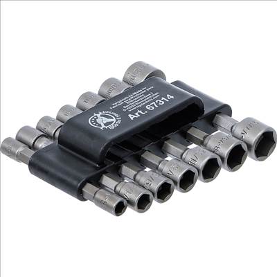 BGS Dugókulcs készlet 6.3mm (1/4") metrikus + colos, 14db - BGS-67314