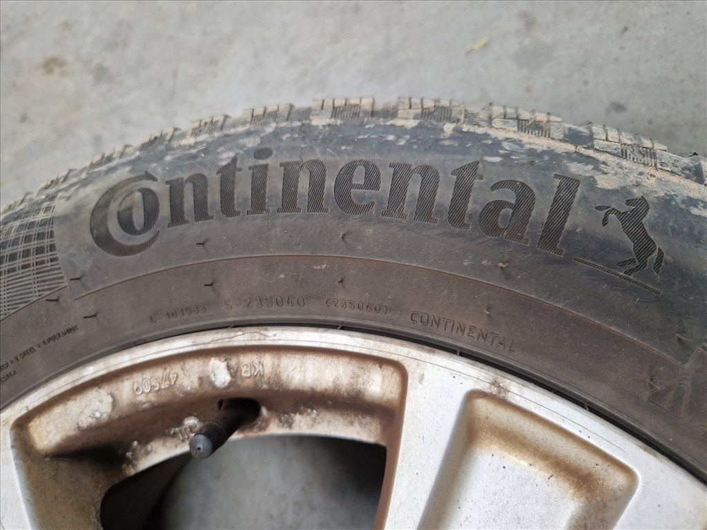  5x100 15" alufelni szett Fulda és Continental téli gumikkal (22268, 26159) 2. kép