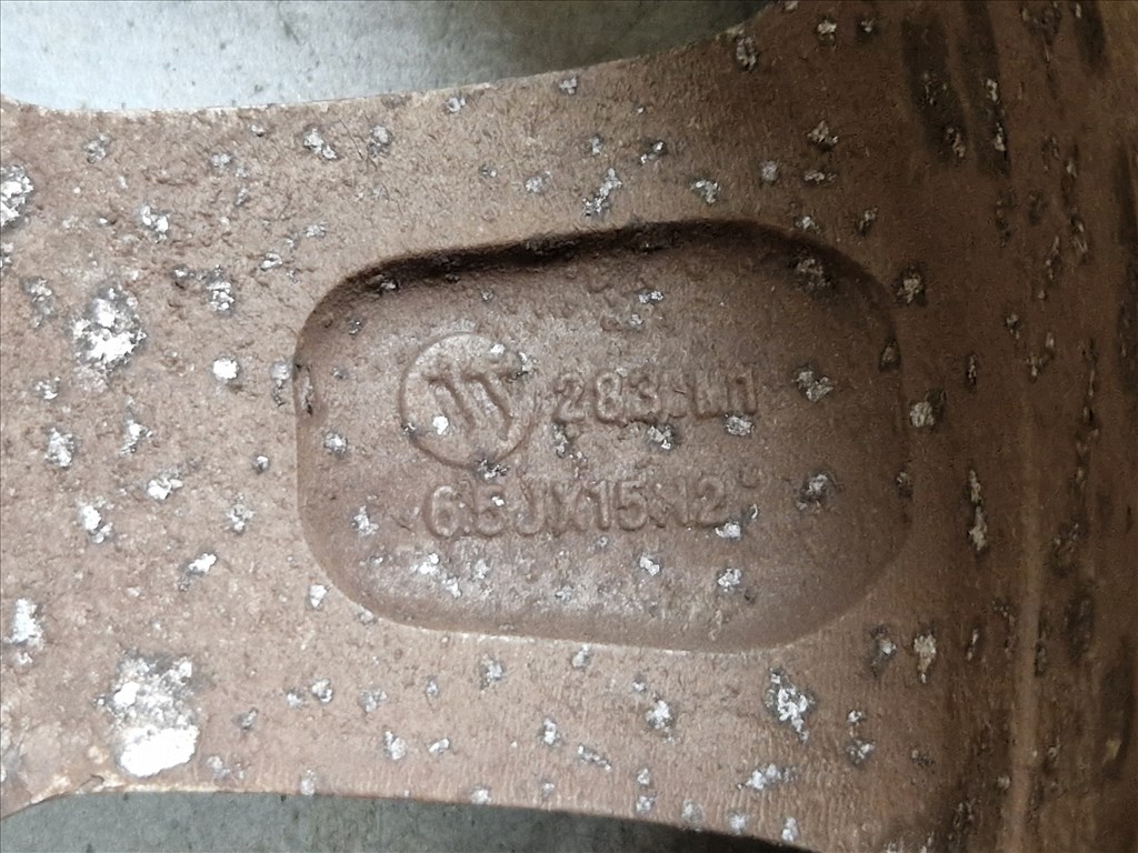  5x100 15" alufelni szett Fulda és Continental téli gumikkal (22268, 26159) 7. kép