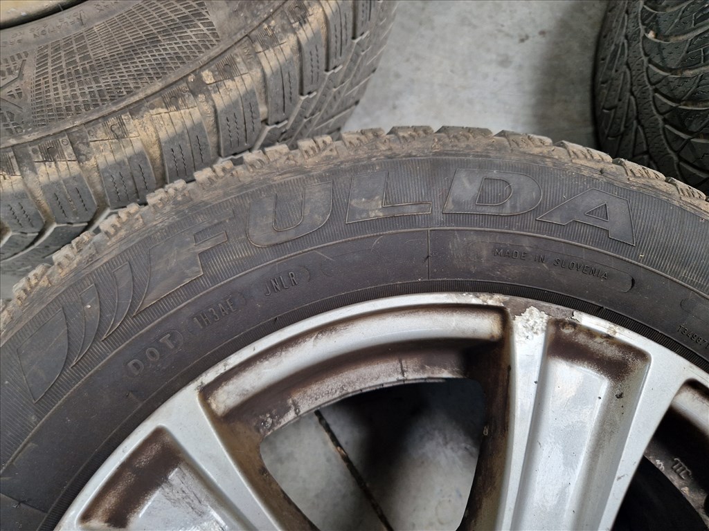  5x100 15" alufelni szett Fulda és Continental téli gumikkal (22268, 26159) 9. kép