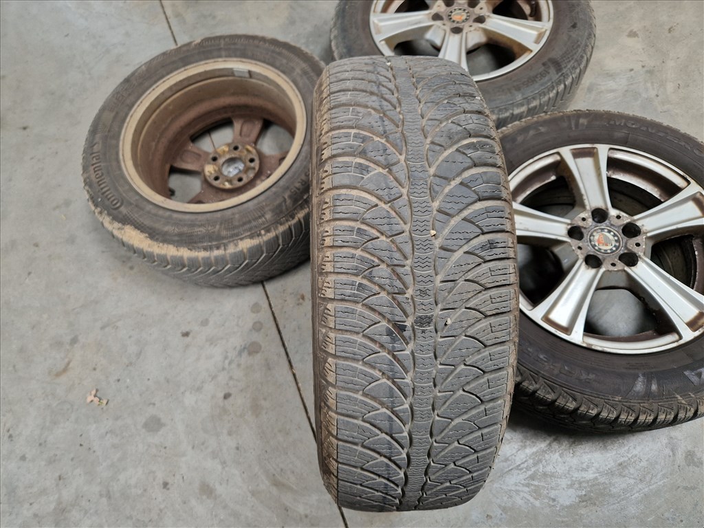  5x100 15" alufelni szett Fulda és Continental téli gumikkal (22268, 26159) 12. kép