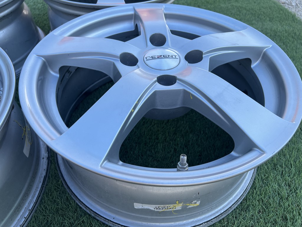 4x108 16" Dezent (Peugeot,Citroen) alufelni 6,5Jx16h2 ET25 6. kép