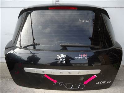 PEUGEOT 308 Csomagtérajtó (Részeivel)