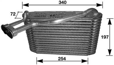 MAHLE AE 34 000S - klíma párologtató AUDI
