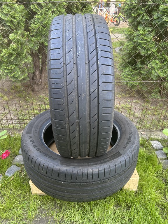  235/5518" használt Continental Conti Sport Contact 5 SUV nyári gumi  2. kép