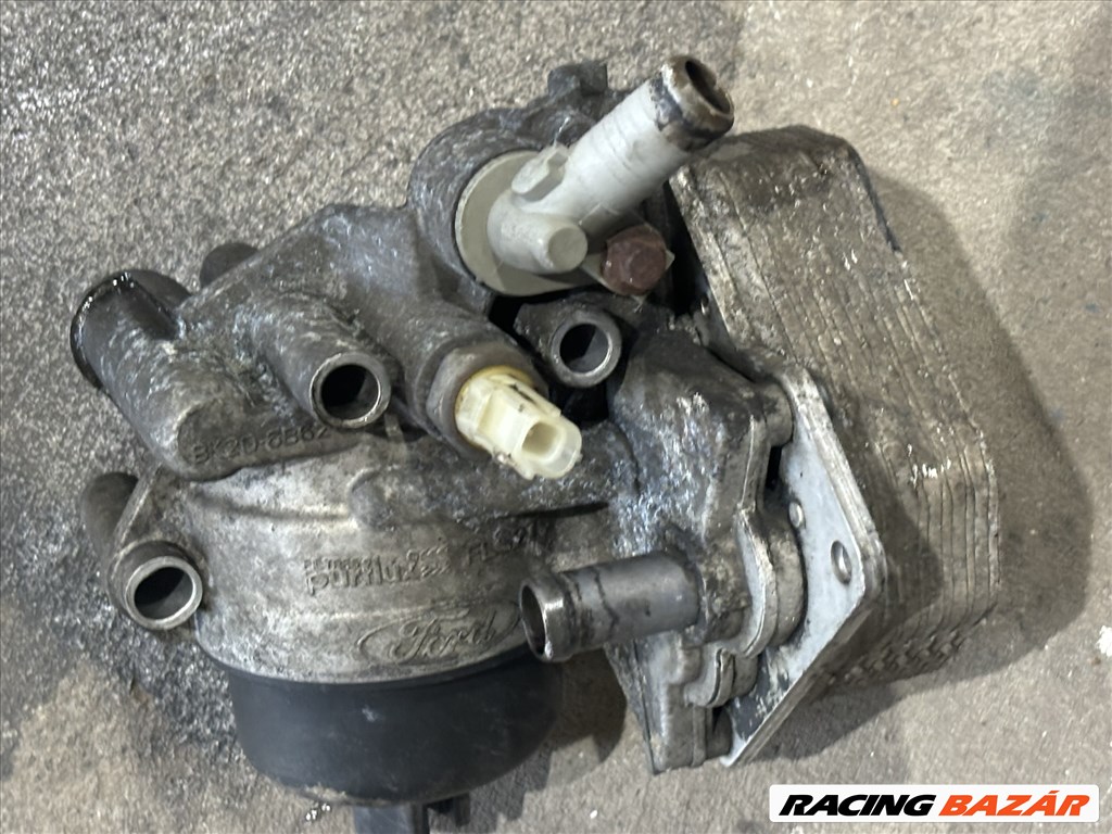 Ford Transit Custom MK7 MK8 12- Olajhűtő olajszűrő hőcserélő hűtő 8543 6c1q6b624ac 7. kép