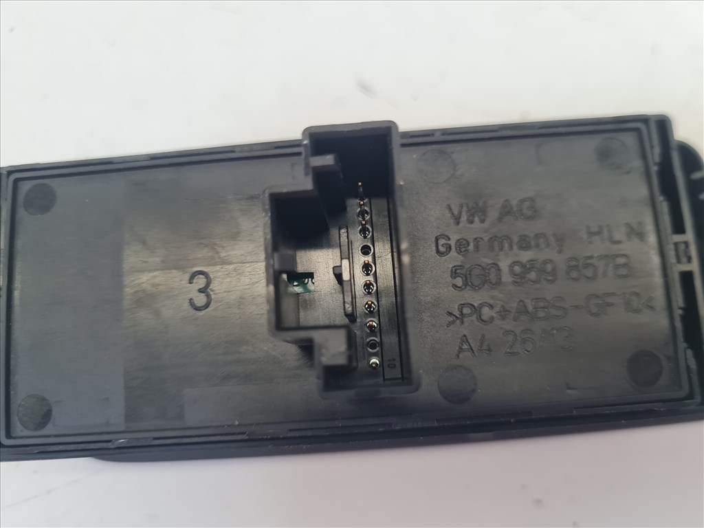 Volkswagen Golf VII négyes ablakemelő kapcsoló (20857, 20858) 5g0959857b 5g1867255c 8. kép