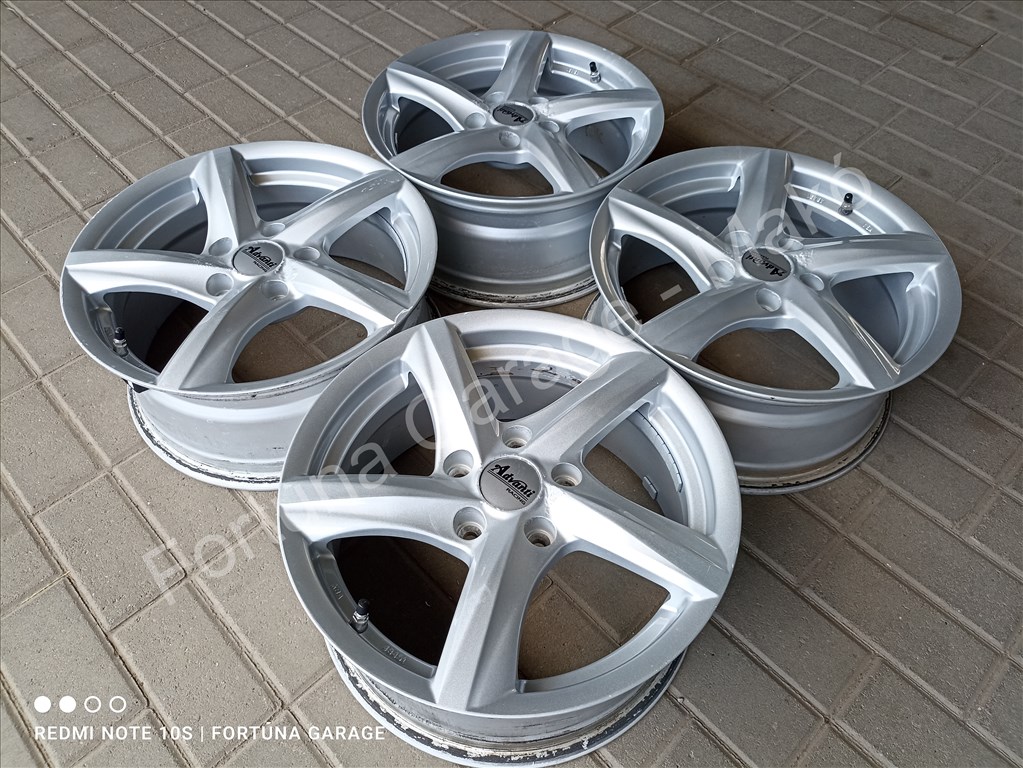 5x114,3 16" Advanti 'Nepa' használt alufelni garnitúra +TPMS (Toyota) 2. kép