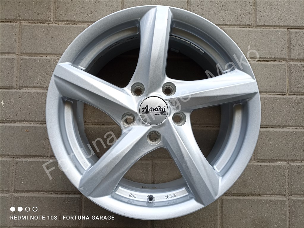 5x114,3 16" Advanti 'Nepa' használt alufelni garnitúra +TPMS (Toyota) 5. kép