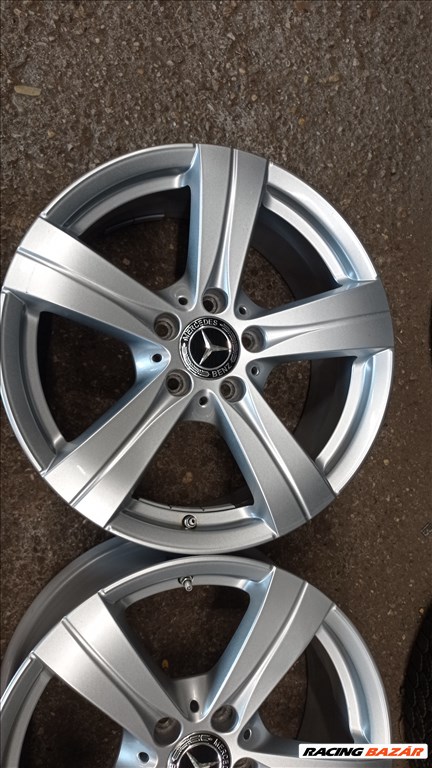  5x112 lyukosztású 7JJ 17" használt (gyári felni) alufelni 4. kép