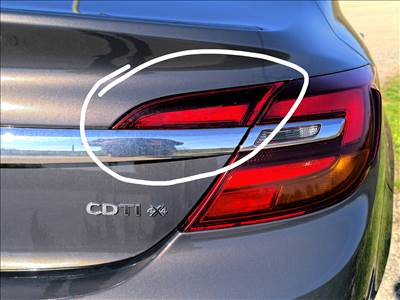 Opel Insignia A facelift hátsó kiegészítő lámpa jobb-bal eladó 23135917, 23135916