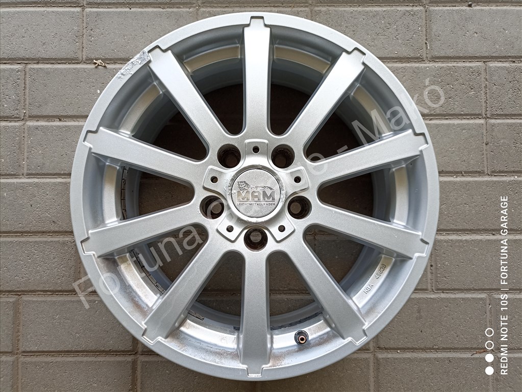 5x112 16" MAM W3 használt alufelni garnitúra 3. kép