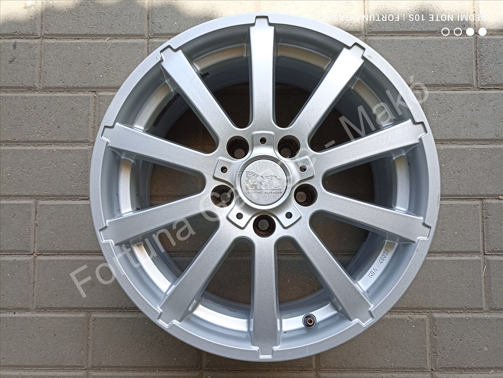 5x112 16" MAM W3 használt alufelni garnitúra 4. kép