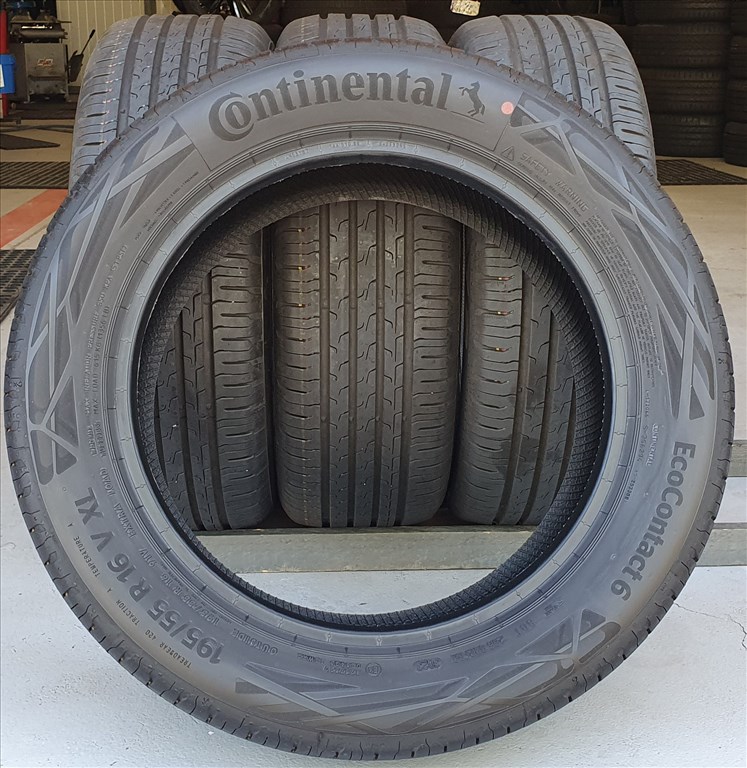 Új/demó Continental EcoContact 195/55 R16 nyári gumi 4db 2023.  /G395. 1. kép