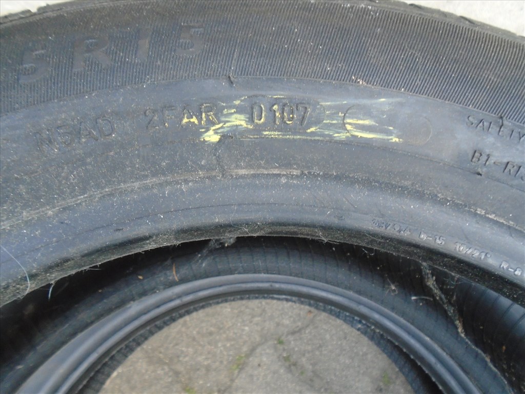  Dunlop SP Sport 185/65R15 nyári gumi 2 db eladó 7. kép