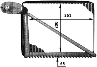 MAHLE AE 48 000P - klíma párologtató AUDI SKODA VW VW (SVW)