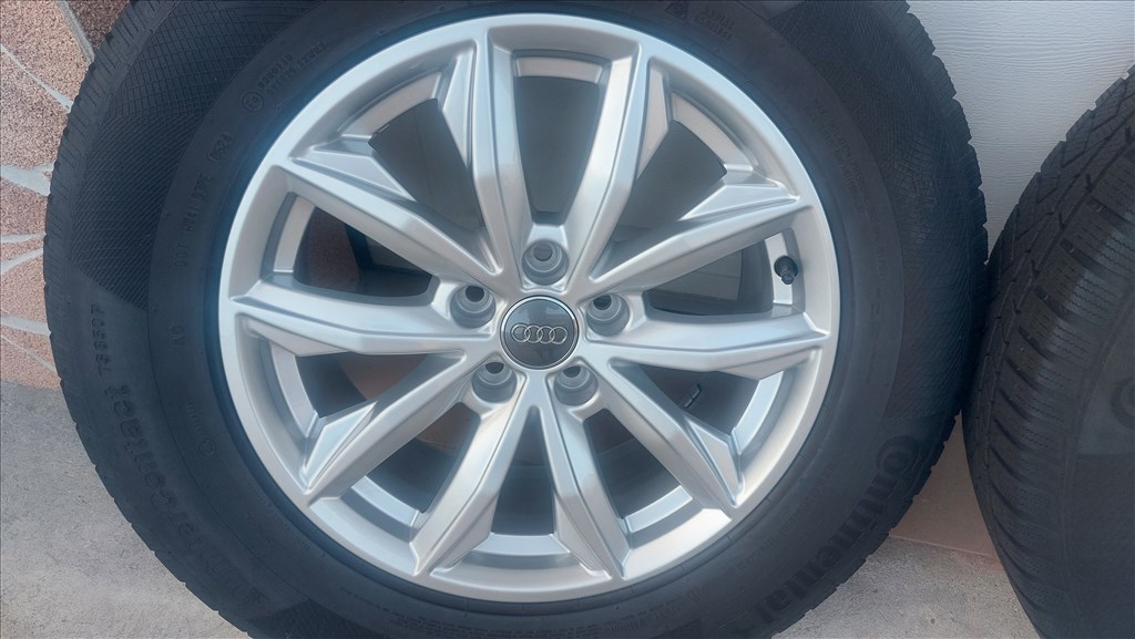 2.Gyári,új , Audi Q5 17" alufelni  téli gumi 5x112   4. kép