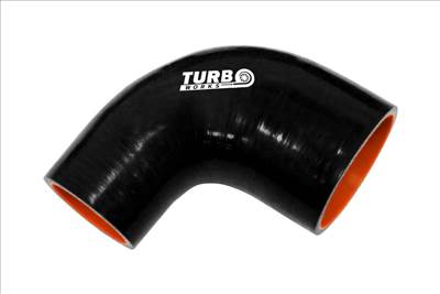TurboWorks Pro Szűkítő 90° fekete 25-32mm