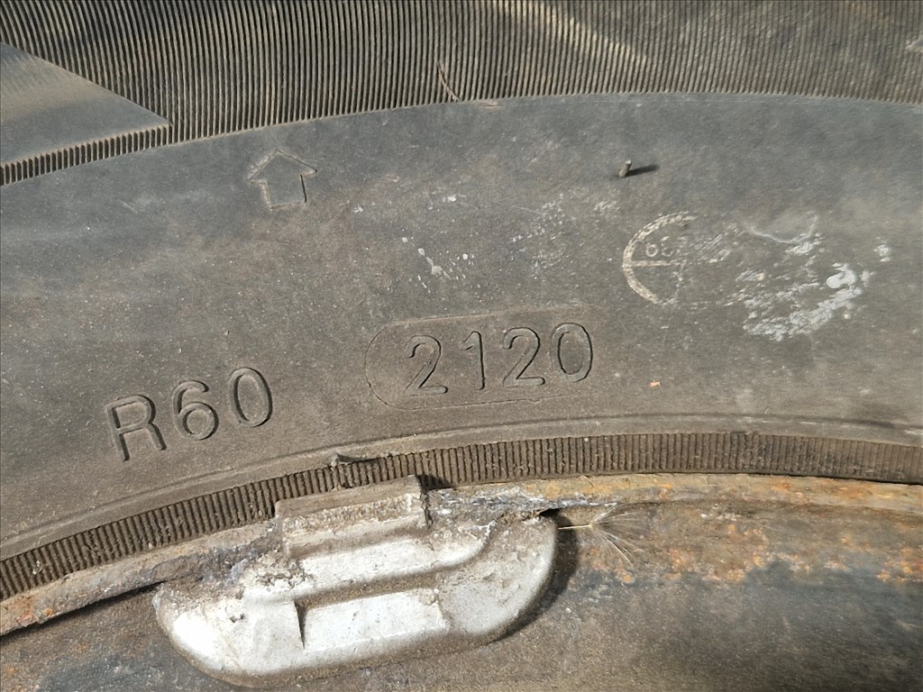  5x100 15" lemezfelni szett Tracmax téli gumikkal (19192, 26163) 4. kép