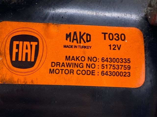 FIAT LINEA Első Ablaktörlő Szerkezet Motorral 6. kép