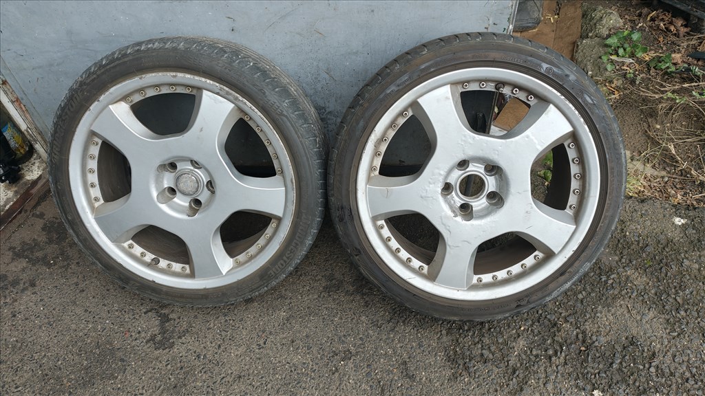  5x108 18" Alessio alufelni, 225/40 Bridgestone nyári gumi  1. kép