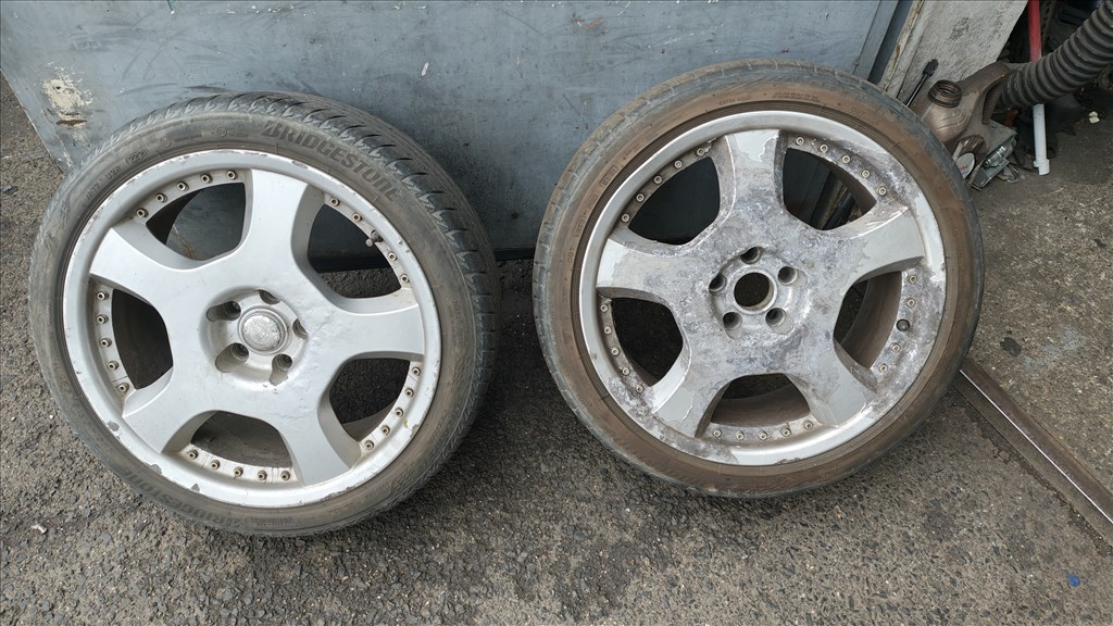  5x108 18" Alessio alufelni, 225/40 Bridgestone nyári gumi  6. kép