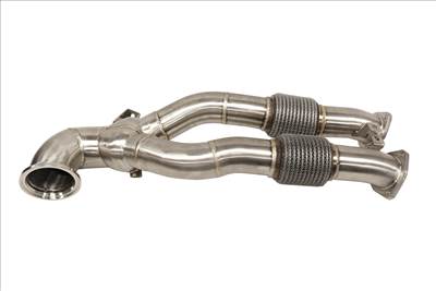 TurboWorks Leömlő Audi RS3 8V TTRS FV RSQ3 F3 2.5 TFSI (EA855) 2017+ rozsdamentes acél