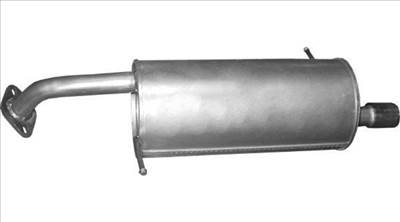 Polmo 12-09 hátsó kipufogó dob - MAZDA 2 (DE), (DY)