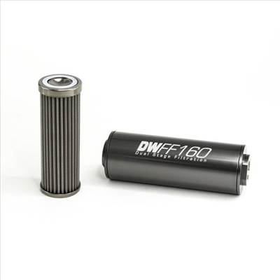 DeatschWerks üzemanyagszűrő 100 mikronos AN10 160mm 160mm