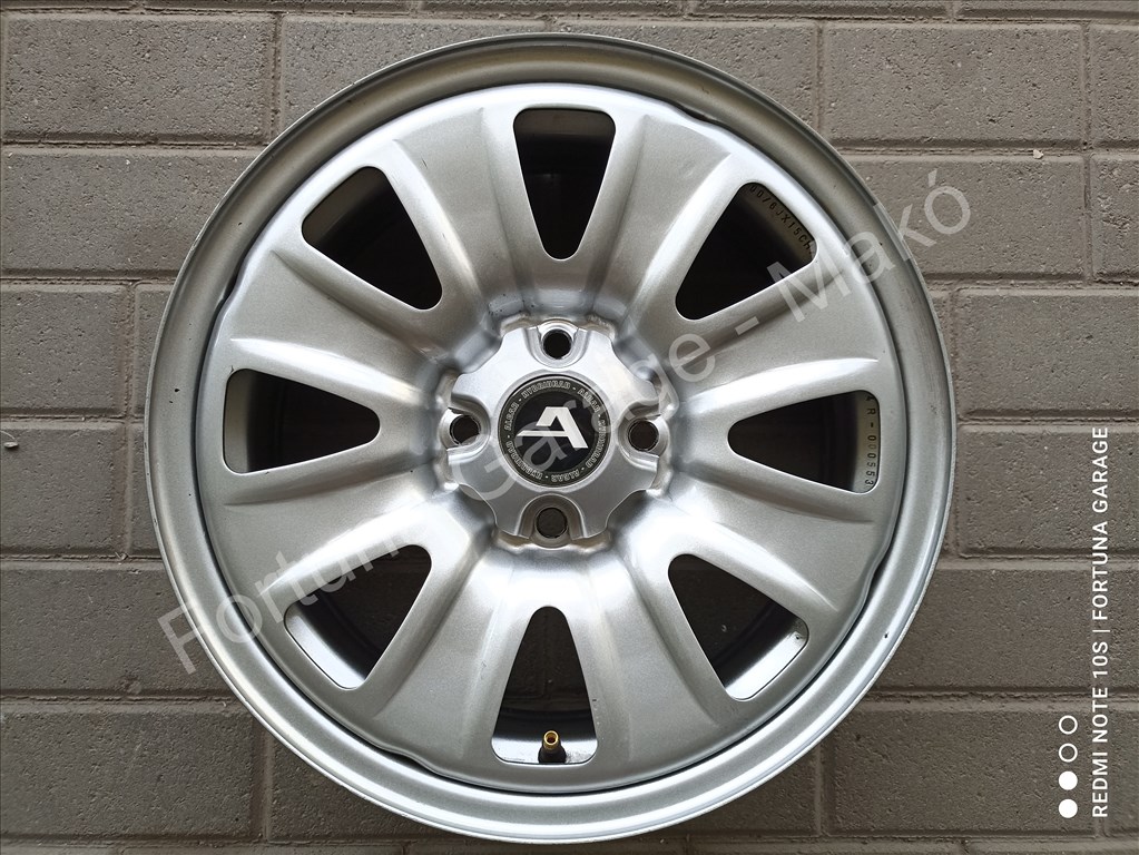 4x100 15" Alcar Hybrid újszerű lemezfelni garnitúra (628) 3. kép