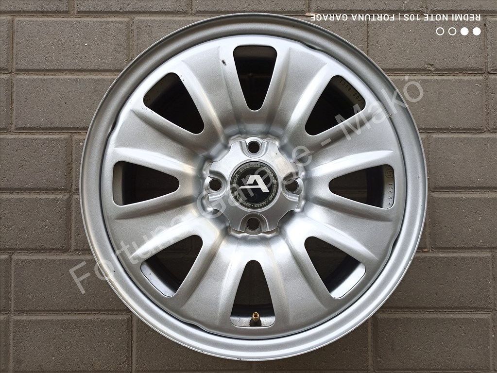 4x100 15" Alcar Hybrid újszerű lemezfelni garnitúra (628) 6. kép