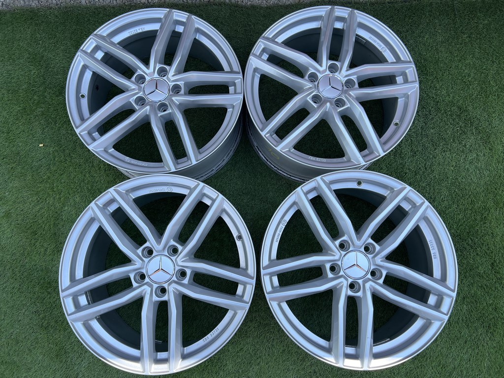 5x112 18" Dezent (Mercedes) kétszéles alufelni 9Jx18h2 ET52,5 8jx18h2 ET43 1. kép