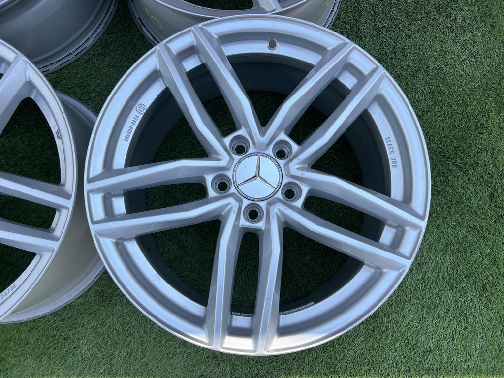 5x112 18" Dezent (Mercedes) kétszéles alufelni 9Jx18h2 ET52,5 8jx18h2 ET43 3. kép