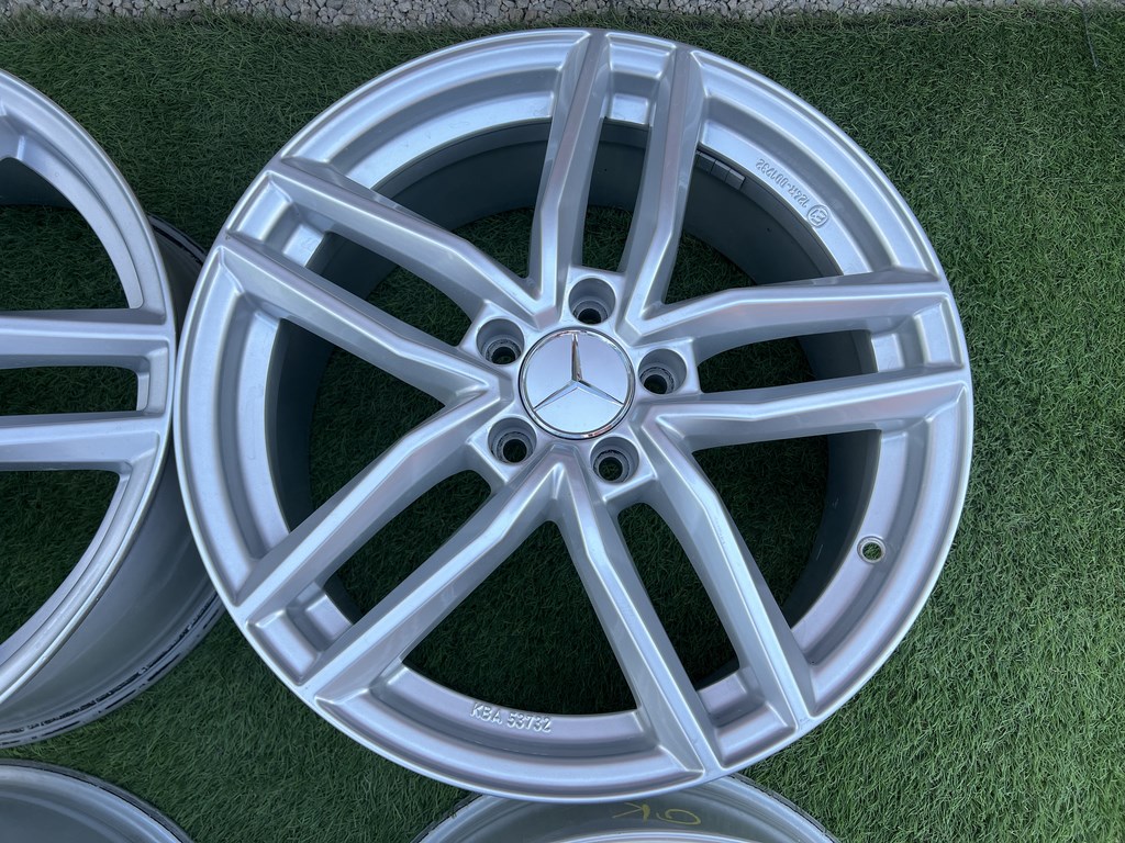 5x112 18" Dezent (Mercedes) kétszéles alufelni 9Jx18h2 ET52,5 8jx18h2 ET43 4. kép