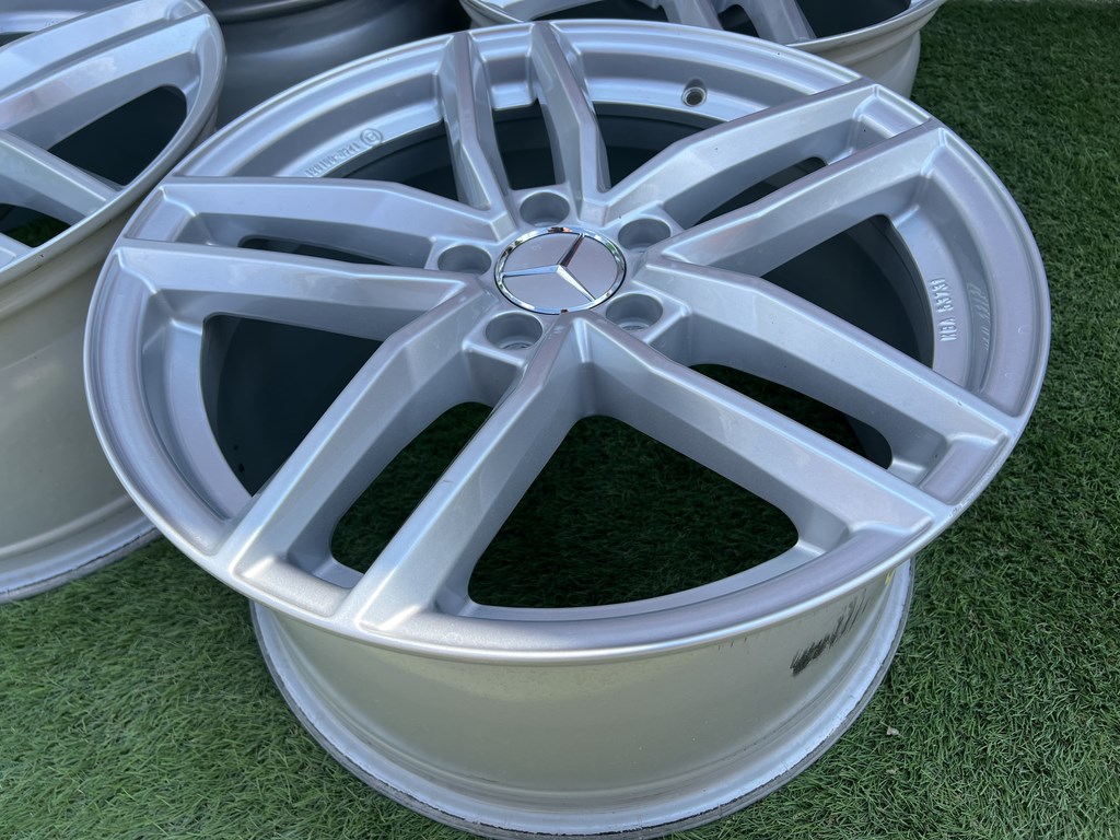 5x112 18" Dezent (Mercedes) kétszéles alufelni 9Jx18h2 ET52,5 8jx18h2 ET43 6. kép