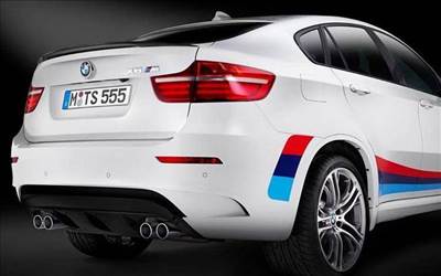 SLIDE BMW X6 E71 M5 Style karbon csomagtér-lip spoiler