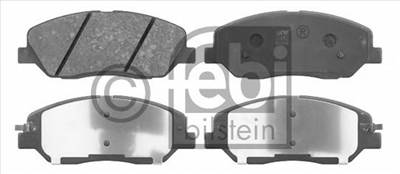 FEBI BILSTEIN 16667 - fékbetét HYUNDAI KIA
