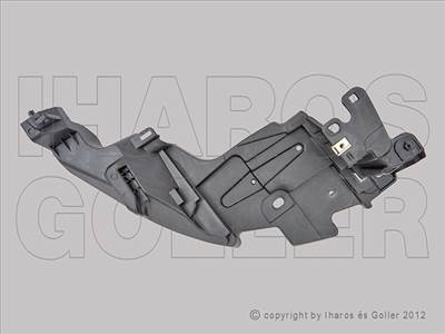 Renault Megane 2008-2012 - Első lökhárító tartó jobb, (FSZ. tartó alsó)