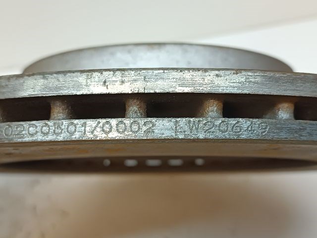 VW GOLF PLUS Első Pár Féktárcsa 6. kép