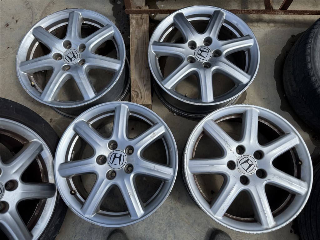 17” 8g UFO Honda Civic gyári alufelni garnitúra eladó 5x114.3 1. kép